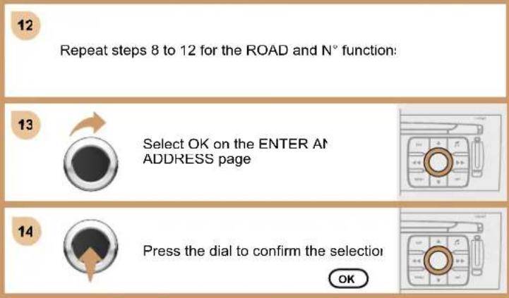 PEUGEOT 308 Dag (2007) - SELECTING A DESTINATION - 31