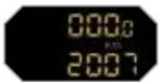 PEUGEOT 308 Dag (2007) - Trip distance recorder - 1
