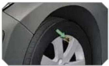 PEUGEOT 308 Dag (2007) - TYRE UNDER-INFLATION DETECTION - 1
