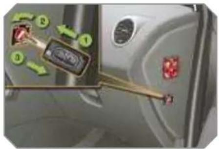 PEUGEOT 308 Dag (2007) - Passenger's front air bag - 1
