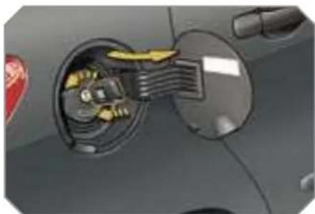 PEUGEOT 308 Dag (2007) - When filling is complete: - 1