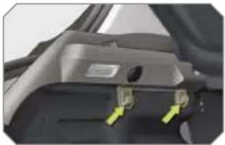 PEUGEOT 308 Dag (2007) - Hooks - 1