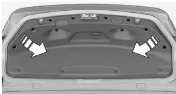 BMW 650i Gran Coupe (2015) - Lights in the trunk lid - 1