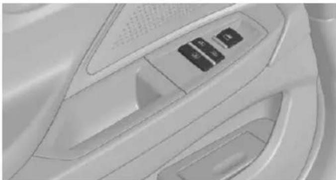 BMW 650i Gran Coupe (2015) - Rear door controls - 1