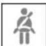 BMW 650i Gran Coupe (2015) - Safety belt reminder for driver's and passenger's seat - 1