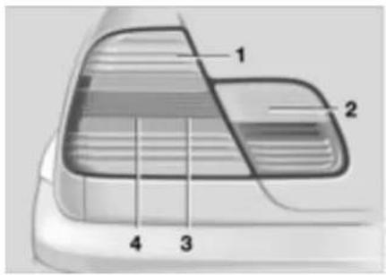 BMW 330Ci Coupe (2003) - Lamps and bulbs - 2