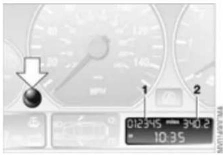 BMW 330Ci Coupe (2003) - Odometer - 1