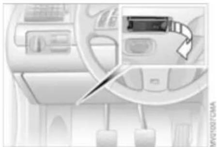 BMW 330Ci Coupe (2003) - OBD interface socket - 1