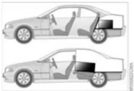 BMW 330Ci Coupe (2003) - Cargo loading - 2