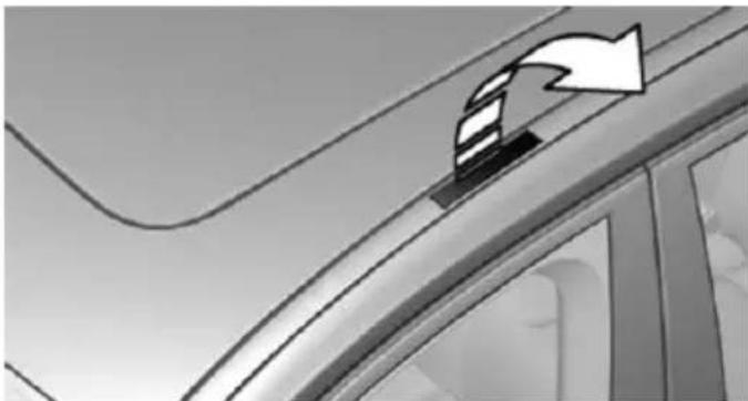 BMW 328i Sedan (2015) - Roof drip rail with flaps - 1