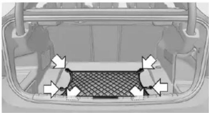 BMW 328i Sedan (2015) - Floor net - 1