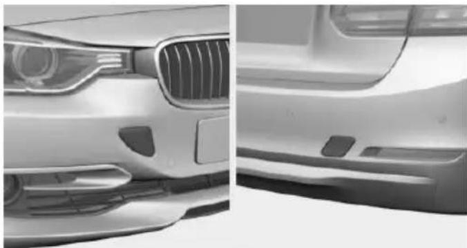 BMW 328i Sedan (2015) - Screw thread for tow fitting - 1