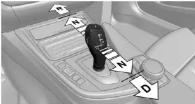 BMW 328i Sedan (2015) - Engaging D, R and N - 1