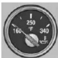 BMW 328i Sedan (2015) - Engine oil temperature - 1