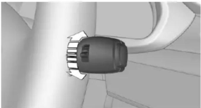 BMW 328i Sedan (2015) - Setting the frequency or sensitivity of the rain sensor - 1