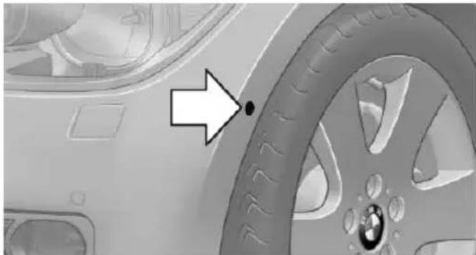 BMW 328i Sedan (2015) - Ultrasound sensors - 1