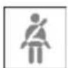 BMW 328i Sedan (2015) - Safety belt reminder for driver's and passenger's seat - 1