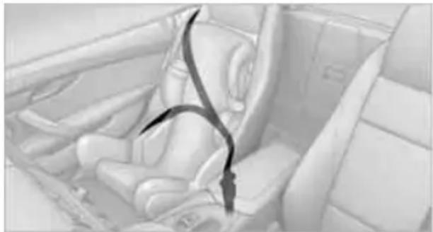 BMW Z4 sDrive30i Roadster (2009) - Child seat security - 1