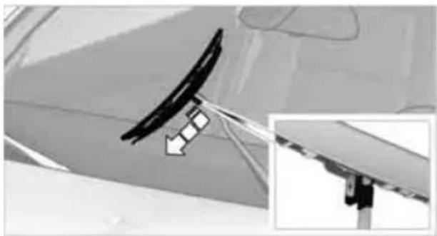 BMW Z4 sDrive30i Roadster (2009) - Wiper blades - 1