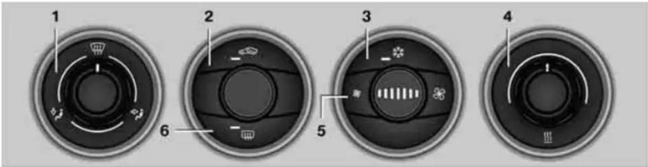 BMW Z4 sDrive30i Roadster (2009) - Air conditioning system - 1