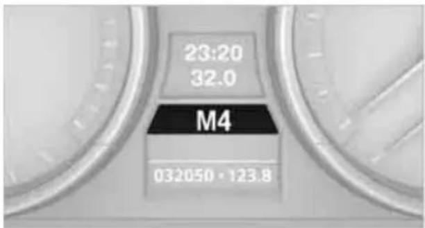 BMW Z4 sDrive30i Roadster (2009) - Displays in the instrument cluster - 1