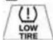 BMW Z4 sDrive30i Roadster (2009) - Message for low tire inflation pressure - 2