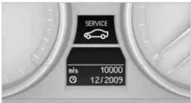 BMW Z4 sDrive30i Roadster (2009) - Service requirements - 1