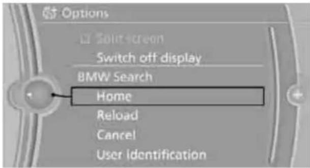 BMW Z4 sDrive30i Roadster (2009) - Opening the start page - 1