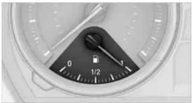 BMW Z4 sDrive30i Roadster (2009) - Fuel gauge - 1