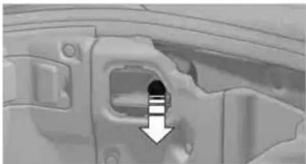 BMW Z4 sDrive30i Roadster (2009) - Changing the outer brake lamp - 2