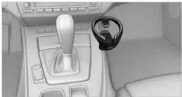 BMW Z4 sDrive30i Roadster (2009) - Attaching to the center console - 1