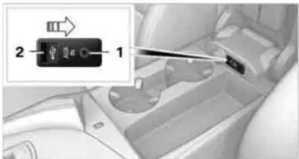 BMW Z4 sDrive30i Roadster (2009) - Connecting via USB-audio interface - 1