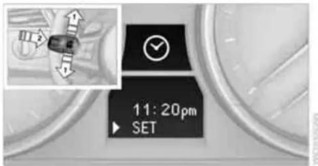 BMW Z4 sDrive30i Roadster (2009) - In the instrument cluster - 1