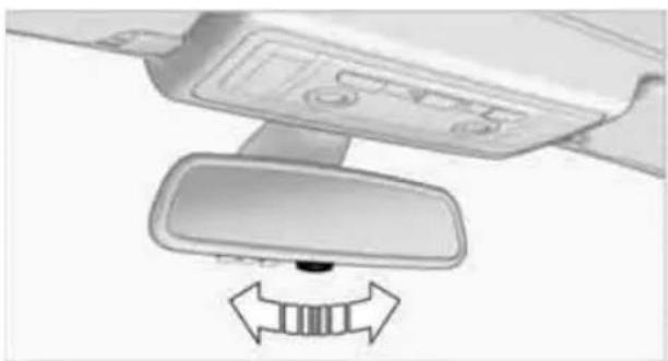 BMW Z4 sDrive30i Roadster (2009) - Interior rearview mirror - 1