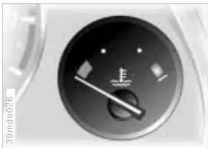 BMW M5 (2001) - Coolant temperature Service Interval Display - 1