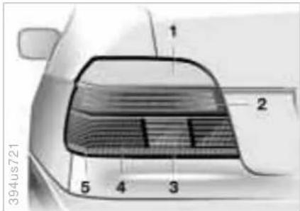 BMW M5 (2001) - Lamps and bulbs - 1