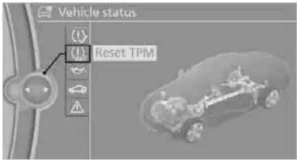 BMW M3 (2011) - Resetting the system - 1