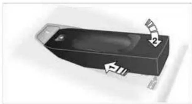 BMW M3 (2011) - Inserting/removing the snap-in adapter\* - 2