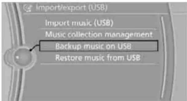 BMW M3 (2011) - Backing up the music collection - 2
