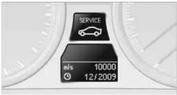 BMW M3 (2011) - Service requirements - 1