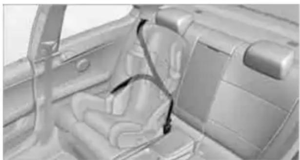 BMW M3 (2011) - Child seat security - 1