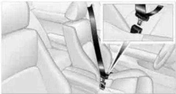 BMW M3 (2011) - Safety belts - 2