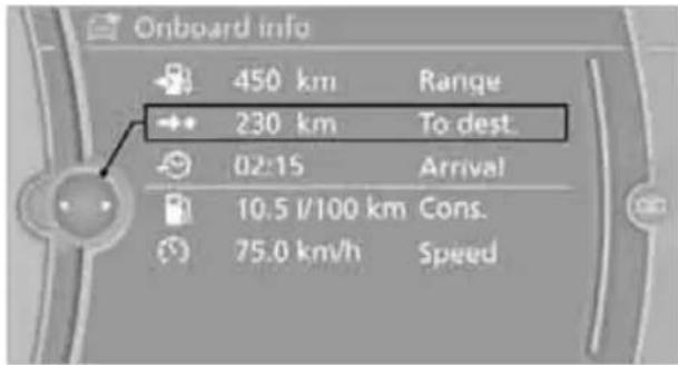 BMW M3 (2011) - Displays on the Control Display - 2