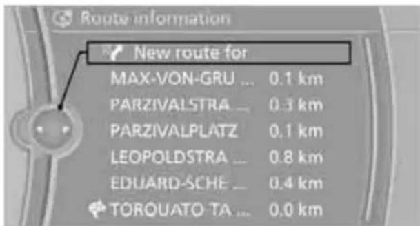 BMW M3 (2011) - Bypassing a section of the route - 1