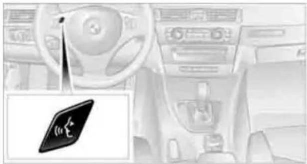 BMW M3 (2011) - Activating voice activation system - 1