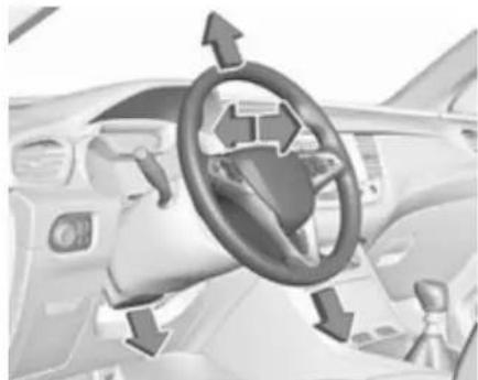 OPEL Grandland X (2017) - Lenkradeinstellung - 1