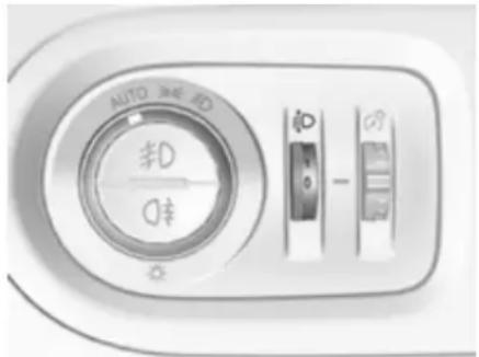 OPEL Grandland X (2017) - Leuchtweitenregulierung - 1