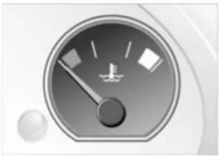 BMW 325ci Convertible (2003) - Engine coolant temperature gauge - 2