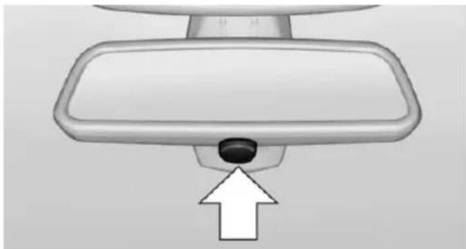 BMW 228i Coupe (2014) - Indicator lamp on the interior rearview mirror - 1
