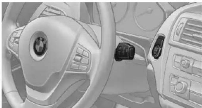 BMW 228i Coupe (2014) - Activating/deactivating the system manually - 1